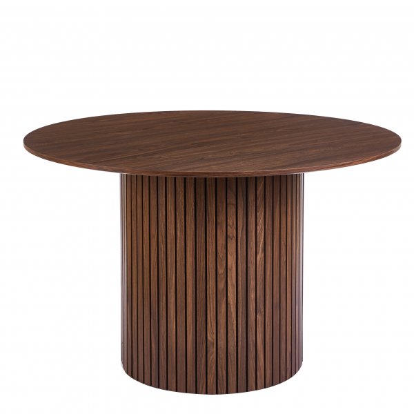 Ludvig pyöreä ruokapöytä 120 cm pähkinäpuu Ludvig pyöreä ruokapöytä 120 cm pähkinäpuu
