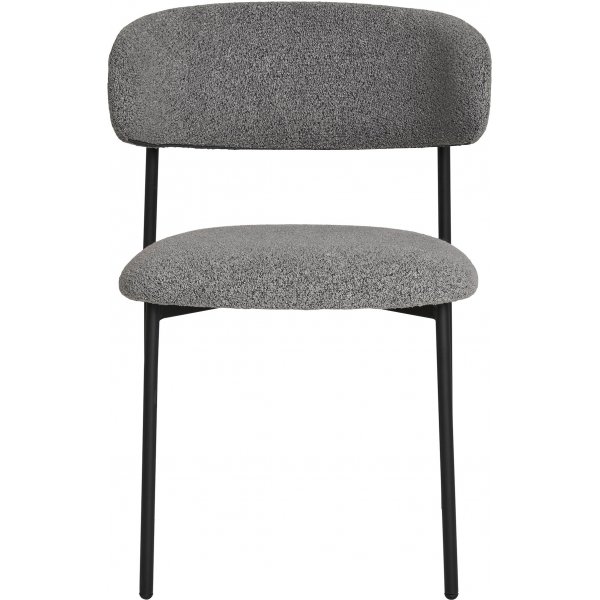 Mira ruokapöydän tuoli - harmaa bouclé Mira ruokapöydän tuoli - harmaa bouclé