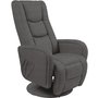 Recliner-nojatuoli Bibi - Tummanharmaa (kangas)