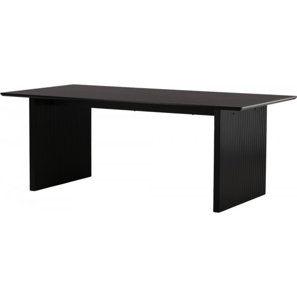 Vail ruokapöytä 200 x 100 cm - Musta Vail ruokapöytä 200 x 100 cm - Musta