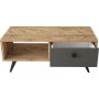 Vilamo sohvapyt 96 x 44,5 cm - Mnty/antrasiitti