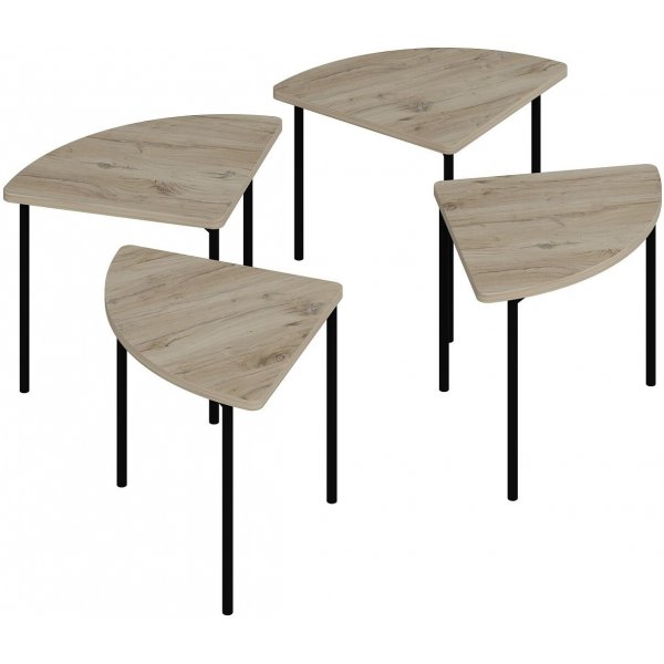 Emma sohvapöytä Ø90 cm - Pähkinä Emma sohvapöytä Ø90 cm - Pähkinä