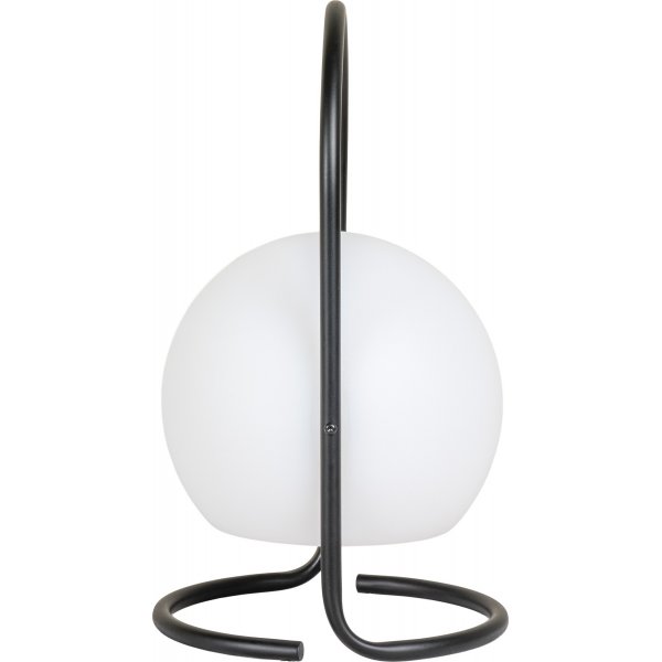 Cliff p�yt�valaisin - Musta/valkoinen