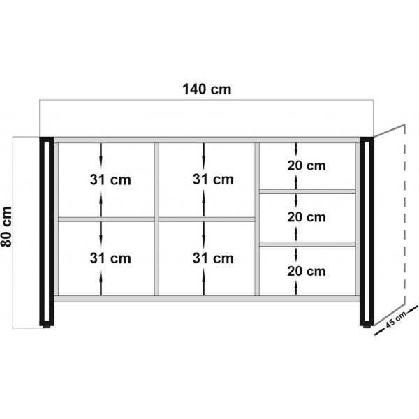 Cosmo Nora senkki - mnty/musta