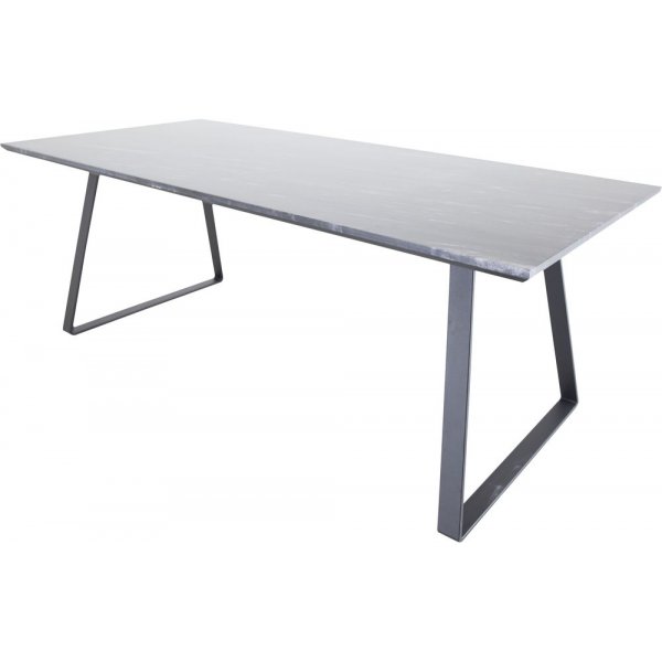 Ruokapyt Duffy 200 cm - Musta / Musta Marmori