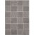 Matthews Harmaa/valkoinen litte matto - 200x285 cm