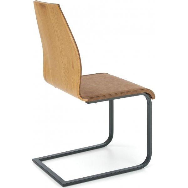 Dollie-ruokatuoli - beige/ruskea