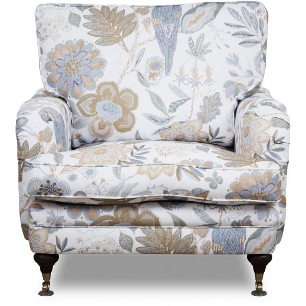 Spirit Howard nojatuoli kukkakankaasta - Eden Parrot White