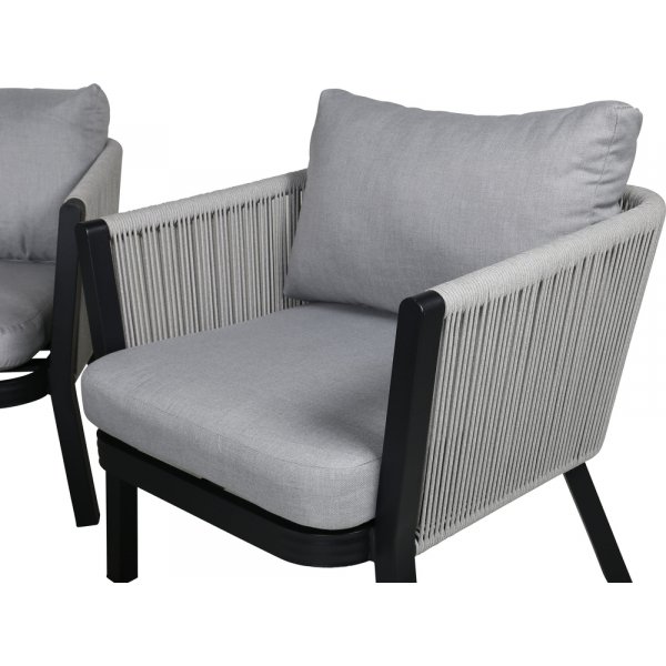 Virya sohvaryhmä - musta/harmaa Virya sohvaryhmä - musta/harmaa