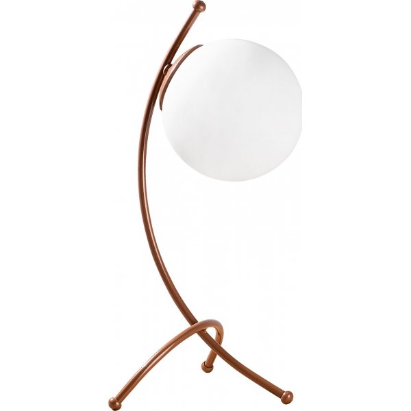 Yay p�yt�valaisin - Valkoinen/kupari