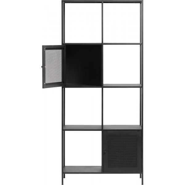 Billy musta metallikirjahylly - 180x80 cm Billy musta metallikirjahylly - 180x80 cm