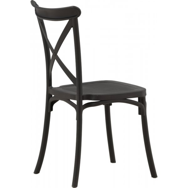 Crosett ruokatuoli - musta