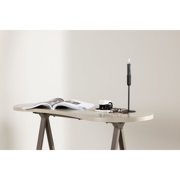 Holmestrand työpöytä 115 x 50 cm - beige/ruskea Holmestrand työpöytä 115 x 50 cm - beige/ruskea