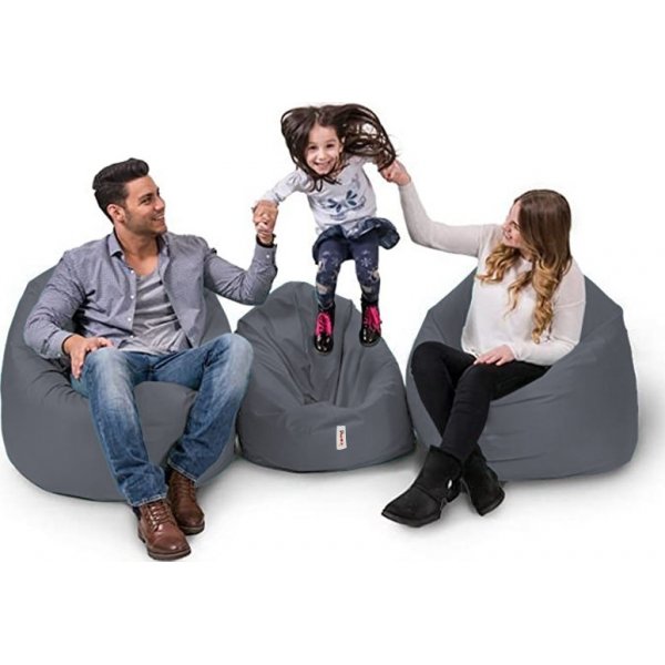 Iyzi Bean Bag - harmaa Iyzi Bean Bag - harmaa