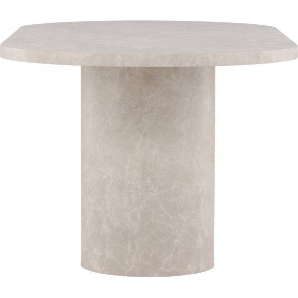 Narvik ruokapöytä 200 x 100 cm - Beige marmoriefekti Narvik ruokapöytä 200 x 100 cm - Beige marmoriefekti