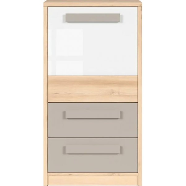 Namek lipasto - pykki/valkoinen/harmaa