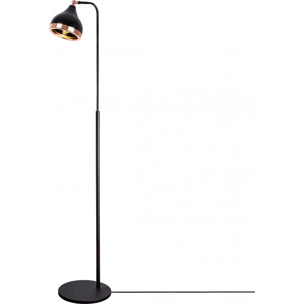 Yildo-lattiavalaisin 1 - Musta/kupari Yildo-lattiavalaisin 1 - Musta/kupari