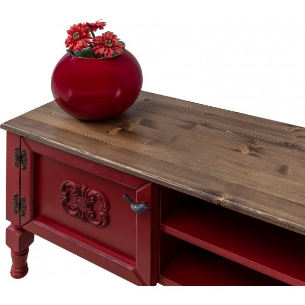 Ada mediapenkki - punainen Ada mediapenkki - punainen