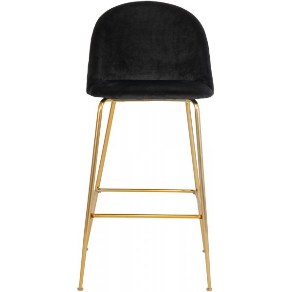 Lausanne baarijakkara - musta/messinki