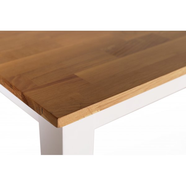 Dalslandin ruokaryhm: Ruokapyt tammi/valkoinen 6 vihrell Pinnstolalla + 6.00 x Tuolin tyyny