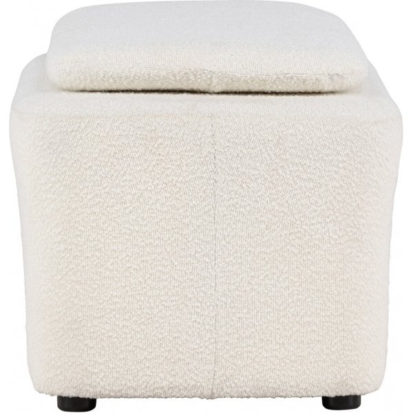 Laurel pouf - Valkoinen boucle