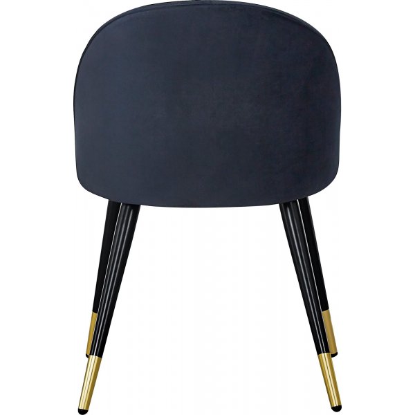 Alice ruokatuoli - musta/messinki Alice ruokatuoli - musta/messinki