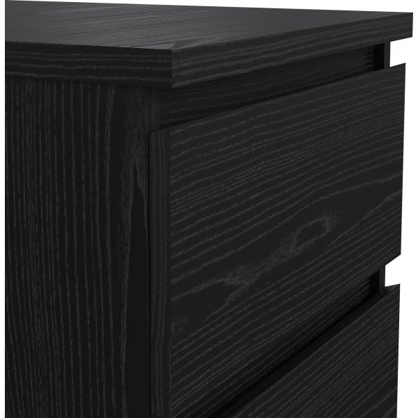 Naia yöpöytä 2 - Musta saarni Naia yöpöytä 2 - Musta saarni