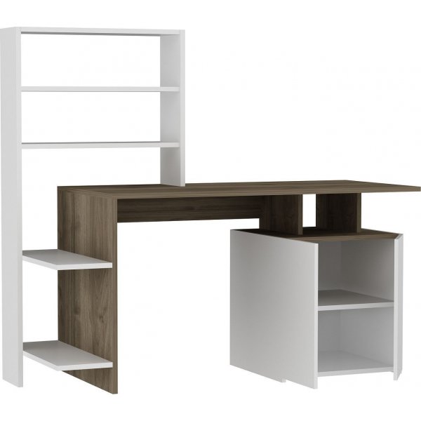 Melis kirjoituspöytä 146,3x60 cm - pähkinä Melis kirjoituspöytä 146,3x60 cm - pähkinä