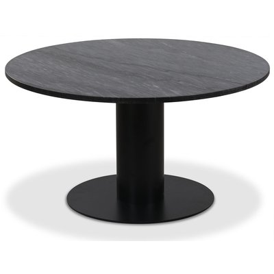 Next 85 pyöreä sohvapöytä - Musta / marmori (harmaa) - € 