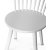 Castor valkoinen keppi tuoli + Tuolin tyyny