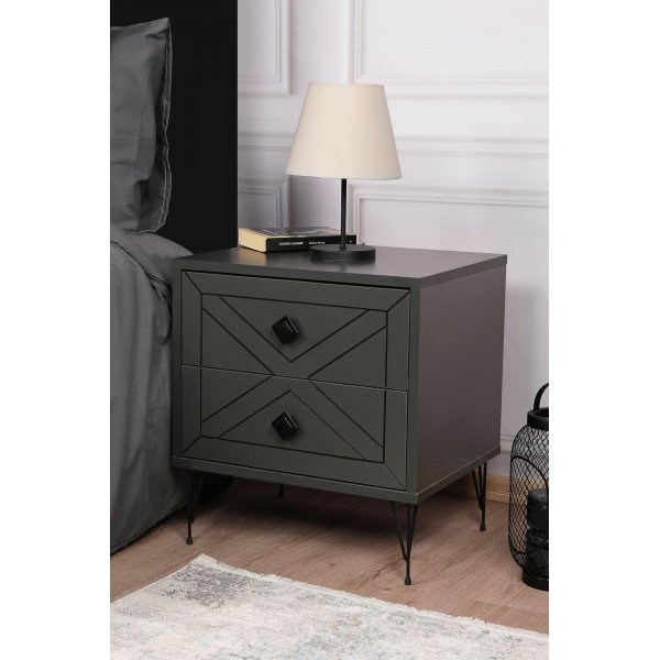 Luna yöpöytä - antrasiitti Luna yöpöytä - antrasiitti