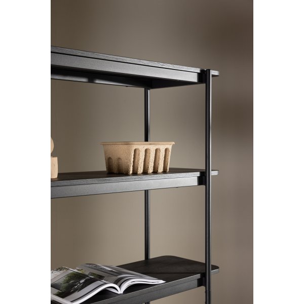 Heim hylly 190 cm - Musta Heim hylly 190 cm - Musta