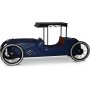 Vintage Hot rod auton baaripyt 195 x 76 cm - Metalli/mango + Huonekalujen tekstiilien puhdistus