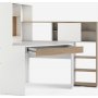 Function Plus -pyt 138,4 x 101,6 x 141,1 cm - Valkoinen/tammi