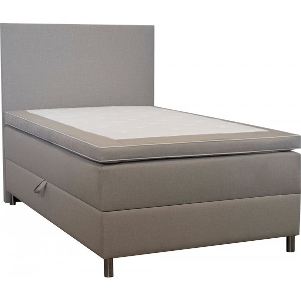Accent boxbed -snky silytystilalla ja sngynptyll - 120 x 200 cm - Beige