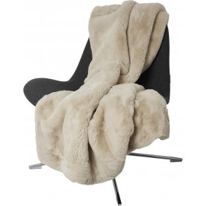 Pörröinen ruudullinen Beige - 120 x 180 cm Pörröinen ruudullinen Beige - 120 x 180 cm
