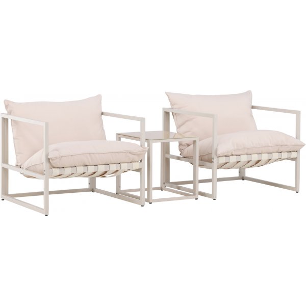 Messina-loungeryhmä - beige Messina-loungeryhmä - beige
