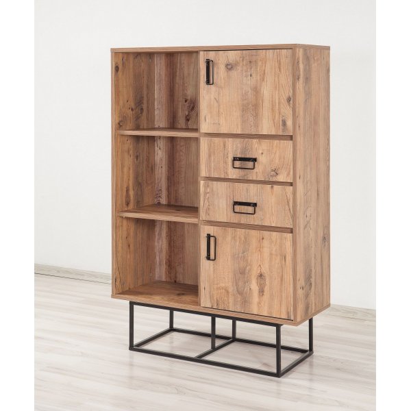 Quantum Taxon kirjahylly - mänty/musta Quantum Taxon kirjahylly - mänty/musta