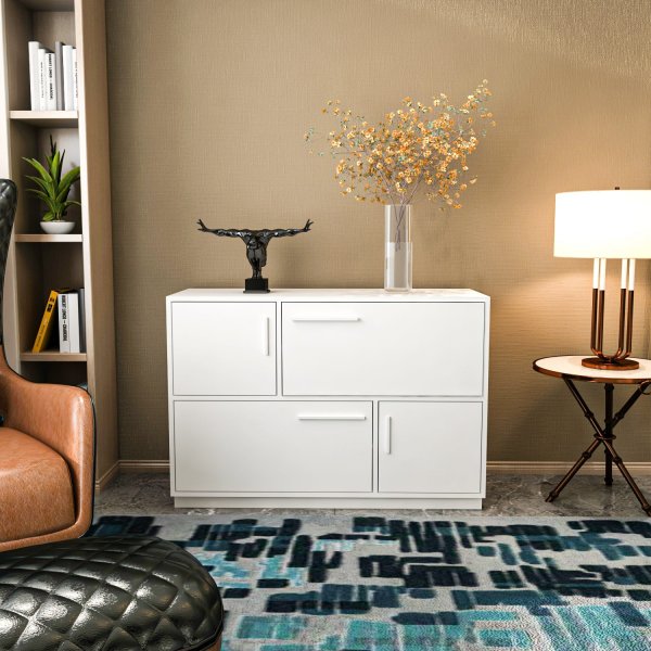 Mares-kaappi - Valkoinen Mares-kaappi - Valkoinen