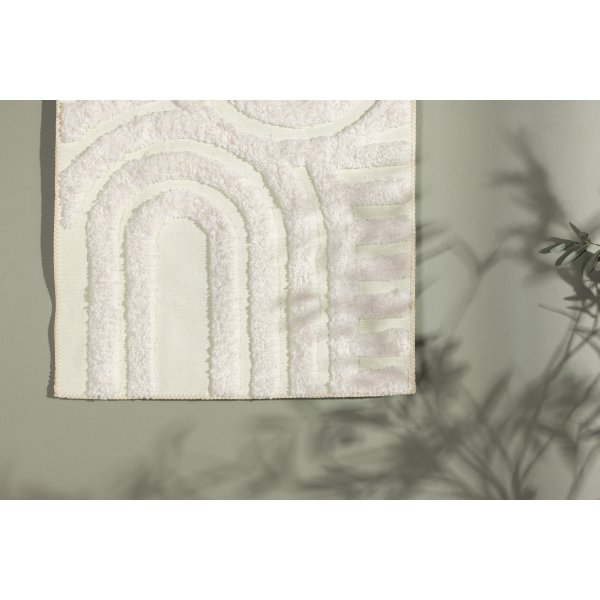 Nikita seinämatto 70 x 100 cm - Valkoinen Nikita seinämatto 70 x 100 cm - Valkoinen