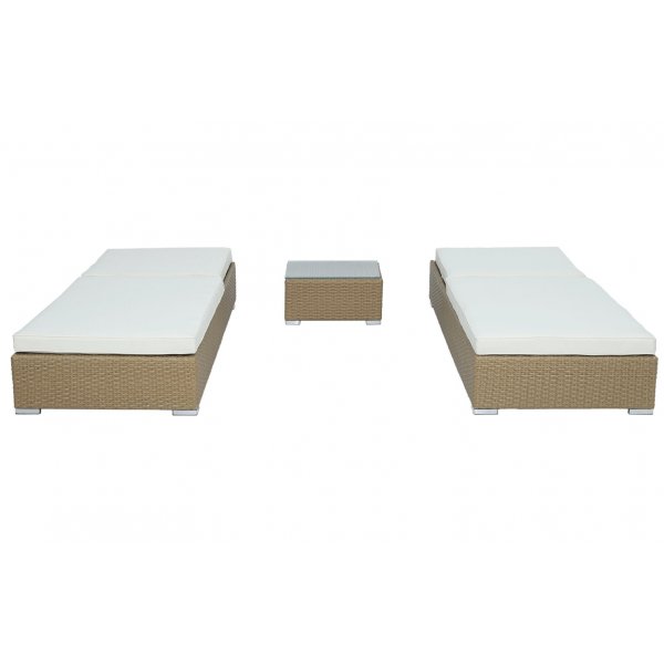 Aurinkotuolit 2 kpl pydll - Luonnonvrinen rottinki