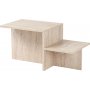 Harmony sohvapyt 80 x 40 cm - Travertiini
