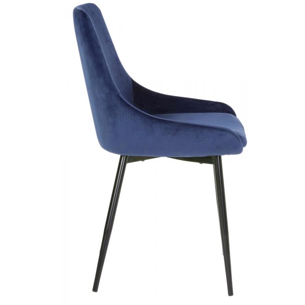 Theo- tuoli - Sininen sametti