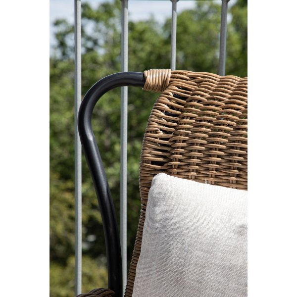 Loreto nojatuoli - musta Loreto nojatuoli - musta