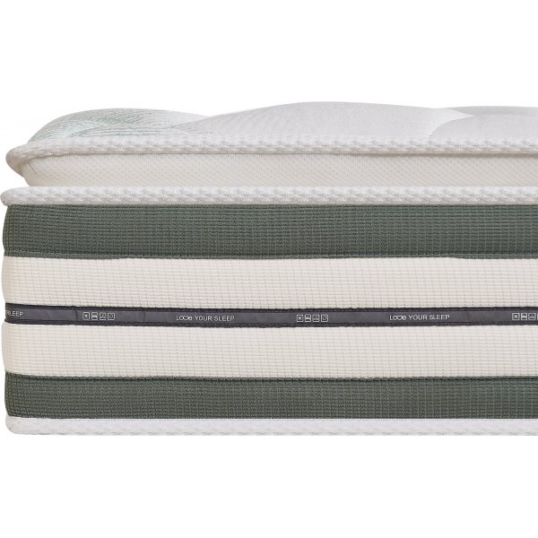 Patja, jossa on sisäänrakennettu sijauspatja - Pocket-järjestelmä 5-vyöhykkeinen Patja, jossa on sisäänrakennettu sijauspatja - Pocket-järjestelmä 5-vyöhykkeinen