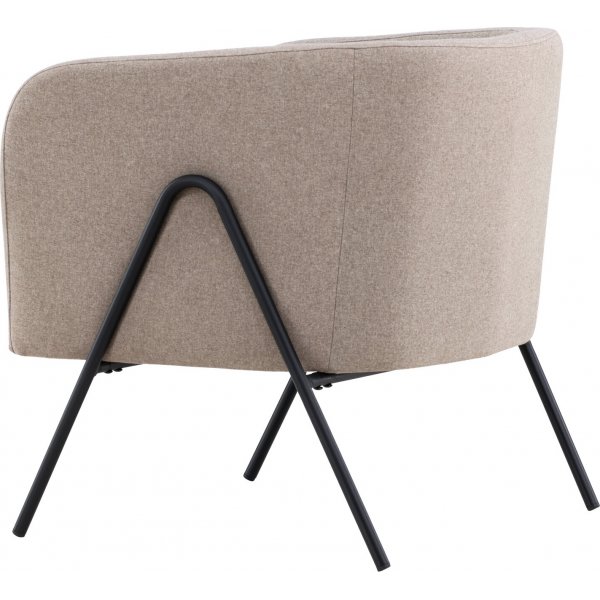 Rika nojatuoli - beige/musta