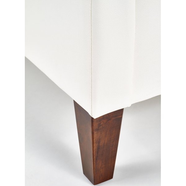 Klara-sängynrunko ja -sängynpääty - Valkoinen (PU) Klara-sängynrunko ja -sängynpääty - Valkoinen (PU)