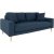 Lido 2,5-paikkainen sohva - Tummansininen