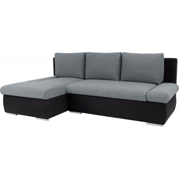 Pelin vuodesohva vasemmalla - harmaa