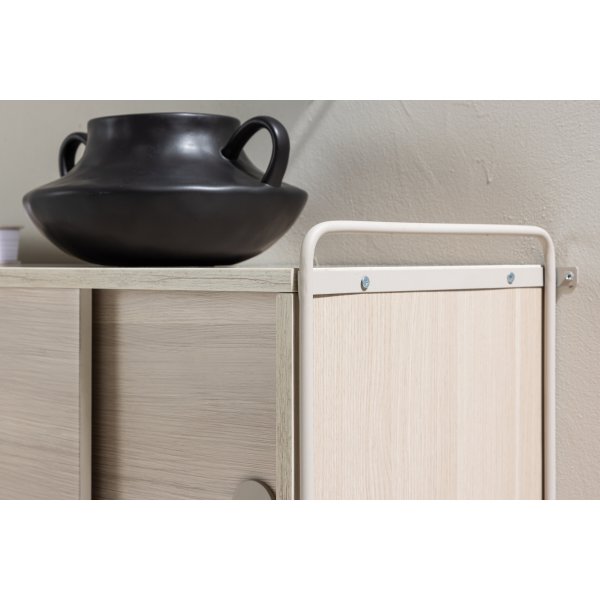 Paris-seinäkaappi 48 x 122 cm - Beige/Whitewash Paris-seinäkaappi 48 x 122 cm - Beige/Whitewash